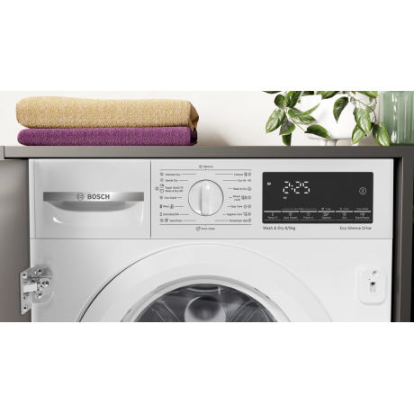 BOSCH WKD28490EU Εντοιχιζόμενο Πλυντήριο-στεγνωτήριο 8/5 kg 1400 στροφών BOSCH WKD28490EU Εντοιχιζόμενο Πλυντήριο-στεγνωτήριο 8/5 kg 1400 στροφών